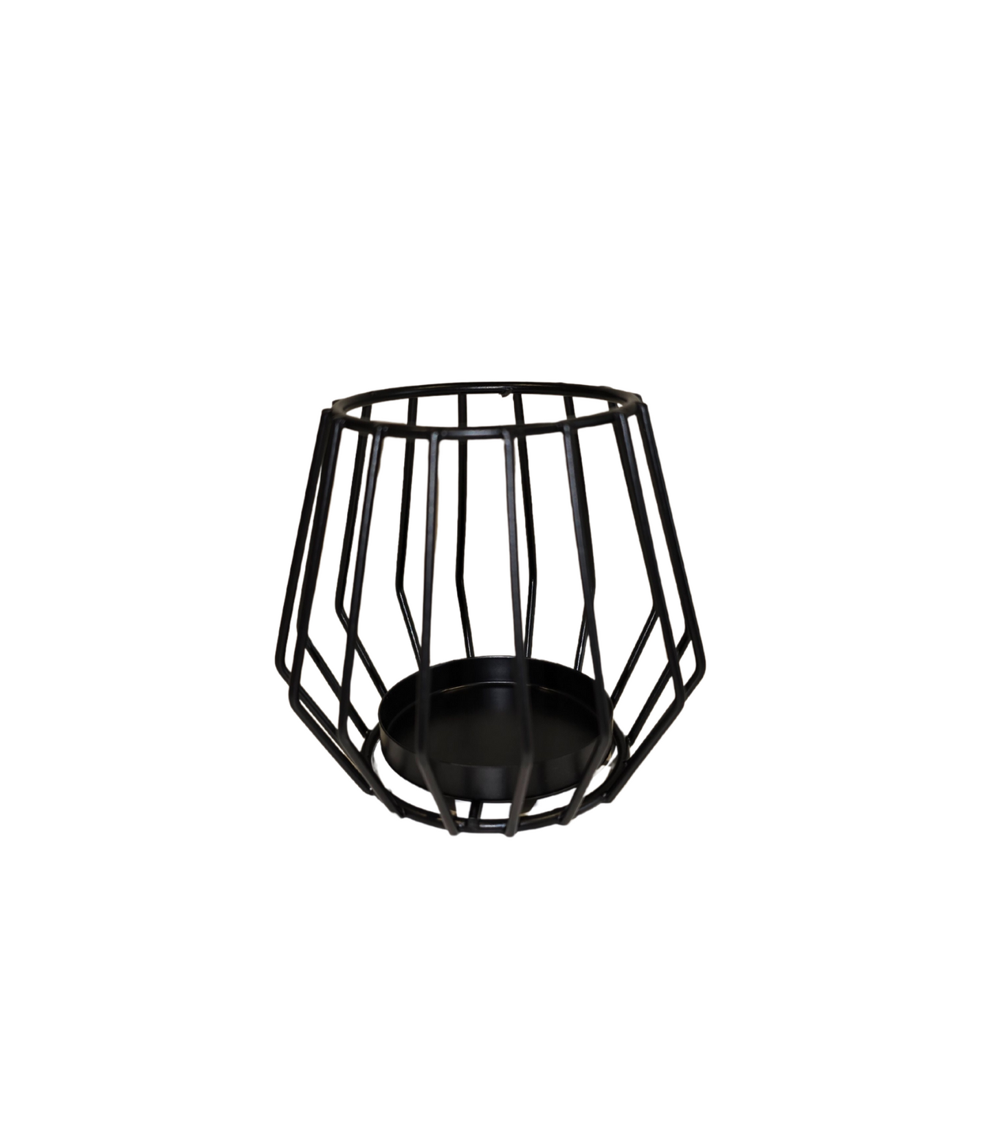 Black Metal Candle Holder