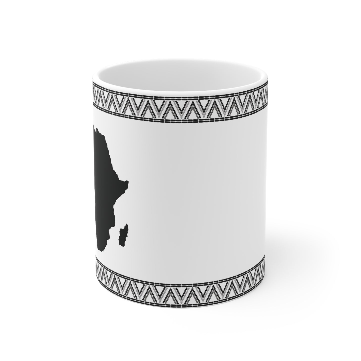 Map of Africa Ceramic Coffee Cup, 11oz