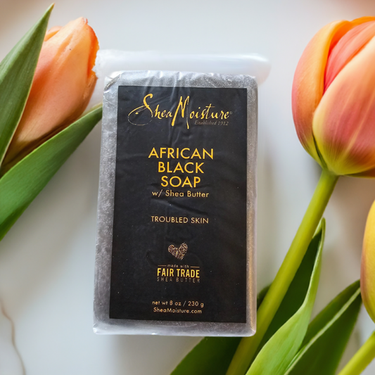 Shea Moisture African Black Soap with Shea Butter