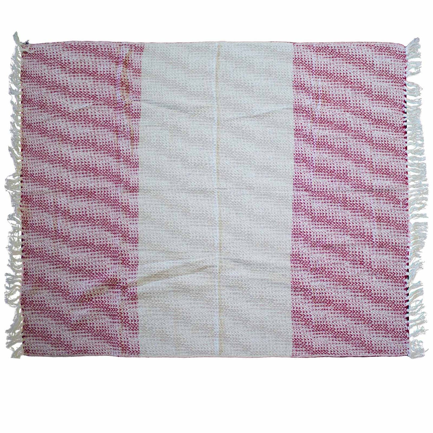 Boho Comfort Throw - 125x150cm - Ruby Two Tone